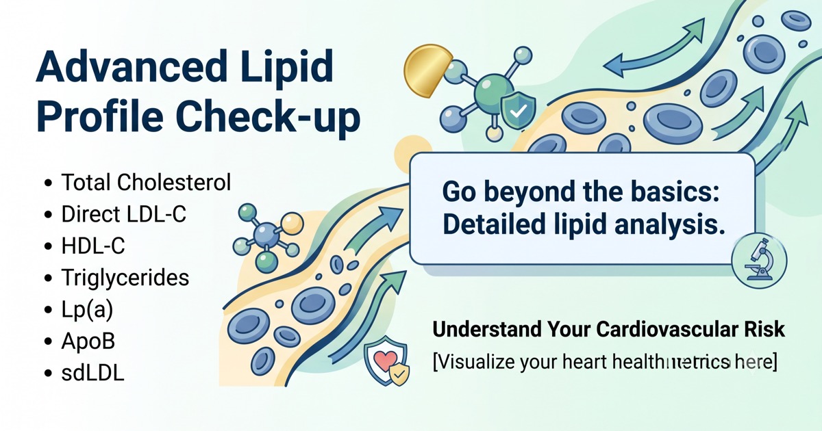 โปรแกรม Advanced Lipid Profile ตรวจไขมันเชิงลึก Thrive Wellness Clinic